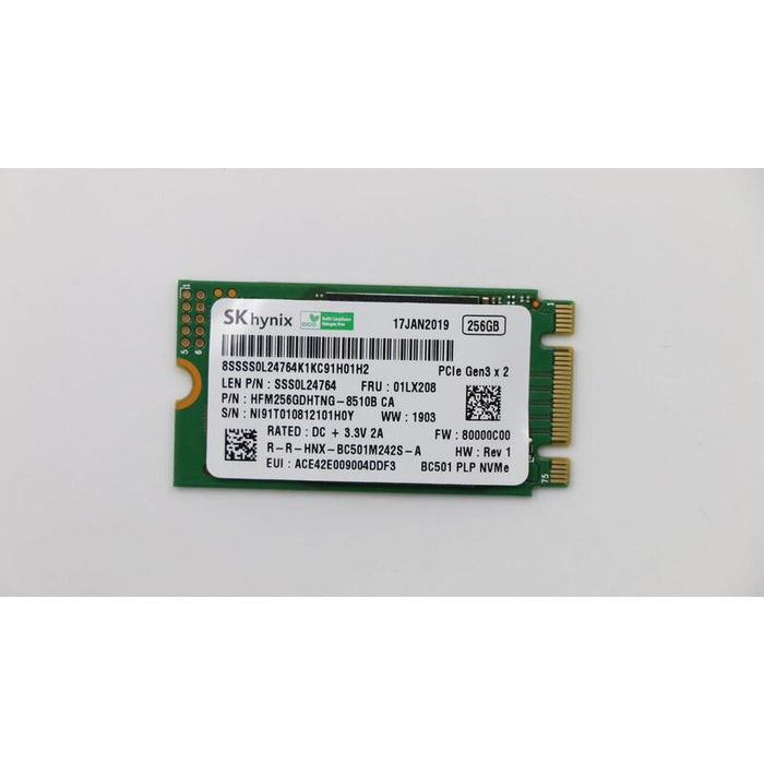 Ssd M.2 Pcie Nvme Fru Ssd - 256gb Rohs Sk Hynix M.2 - Bc501-Plp 256gb - Warranty: 6m