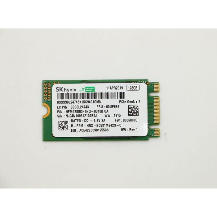 Ssd M.2 Pcie Nvme Frussd - 128gb Rohshynix - Warranty: 6m