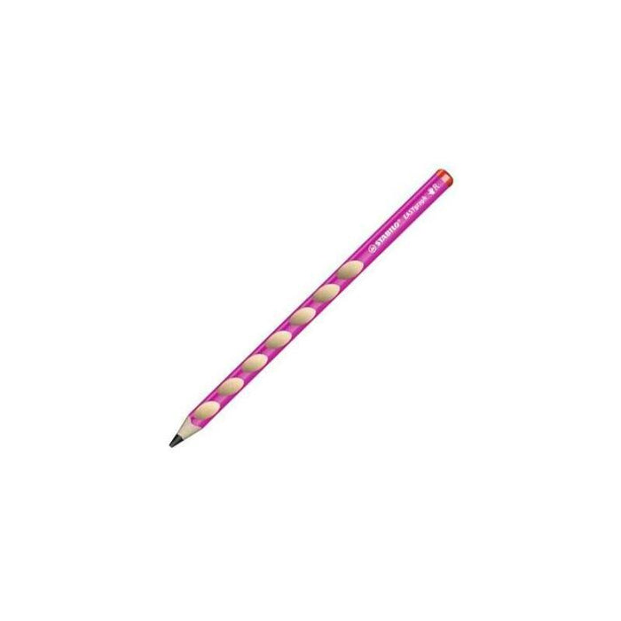 Stabilo Lapiz Easygraph Diestros 322 Hb Rosa -12u-