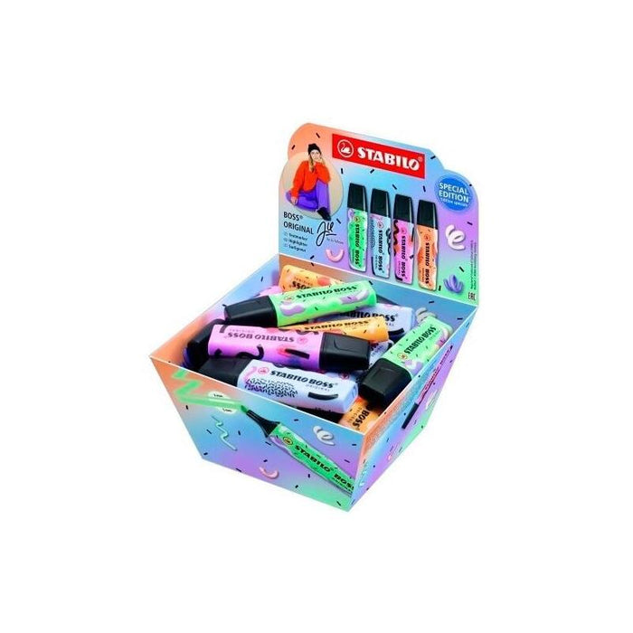 Stabilo Marcador Boss Edición Especial P/Cincel Bombonera 30 C/Surtidos