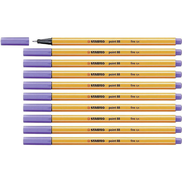 Stabilo Point 88 Rotulador Malva -10u-