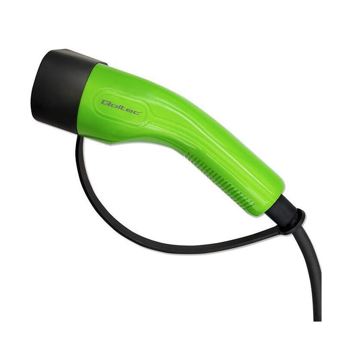 Stacja Ladowania Ev 2w1 Typ2 22kw Wi-Fi Tuya Lcd Rfid 3 Fazy Wallbox 5m