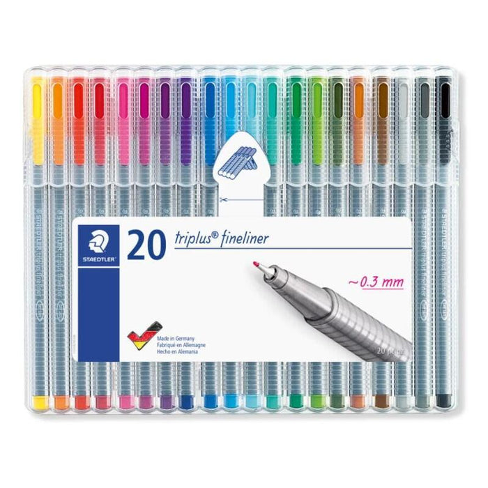Staedtler Triplus Fineliner 334 Rotulador De Punta Fina Multi 20 Pieza(S)