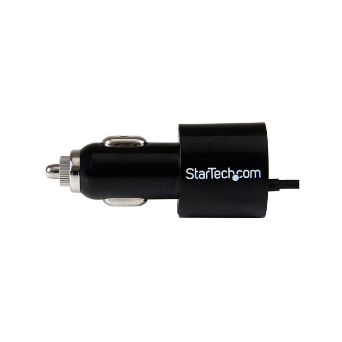 Startech Cargador Usb 2 Puertos Coche Con Cable Mi