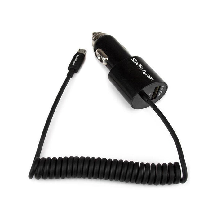 Startech Cargador Usb 2 Puertos Coche Con Cable Mi