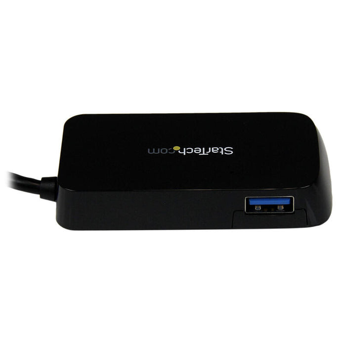 Startech Hub Usb 3.0 4 Puertos Super Speed Negro St4300minu3b
