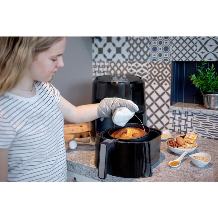 Steba Hf 5000 Xl Freidora De Aire Caliente 5,2 L Sencillo Negro Independiente 1800 W