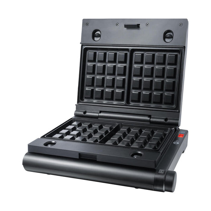 Steba Multi-Snack-Maker 3in1 Sg 55 (Negro, 1.100 Watt, Mit 3 Platten-Sets) 186500