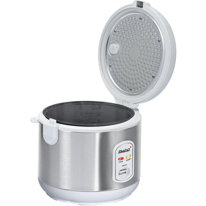 Steka Rice Cooker Rk 2 Acero Inoxidable/Blanco, 700 Vatios, 3.5 Litros 050200