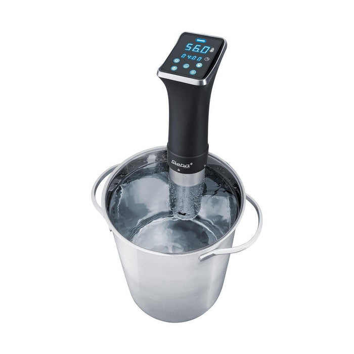 Steba Sous-Vide Garer Rod Sv 80 Wifi Acero Inoxidable/Antracita, 800 W, Wlan 05-18-00