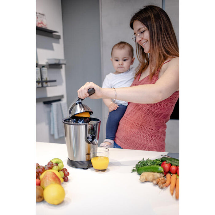 Steba Zp 2, Exprimidor De Cítricos Plateado 250200