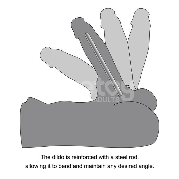 Streetgirls 15 Masturbador Con Dildo Articulable