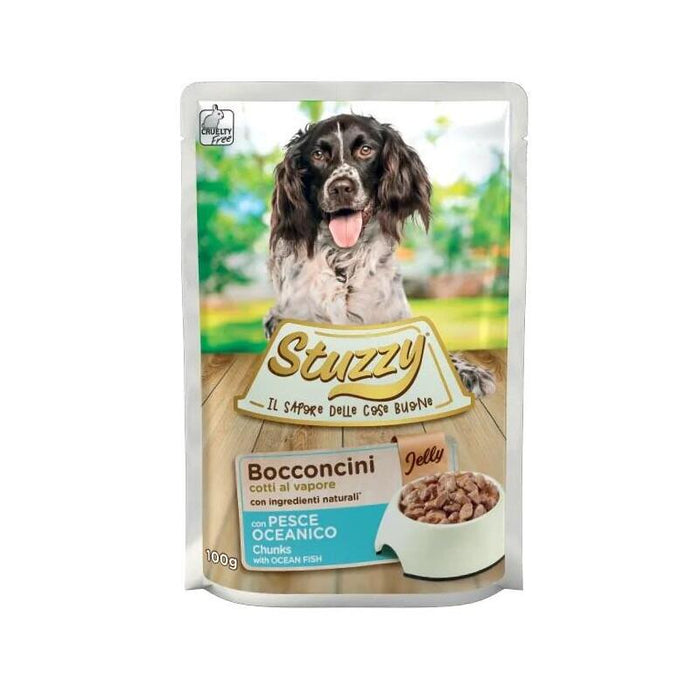 Stuzzy Sea Fish In Jelly - Wet Dog Food - 100g