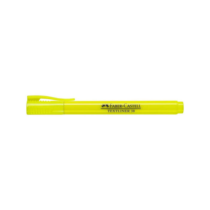 Subrayador Fluorescente Fino Faber Textliner 38 Amarillo