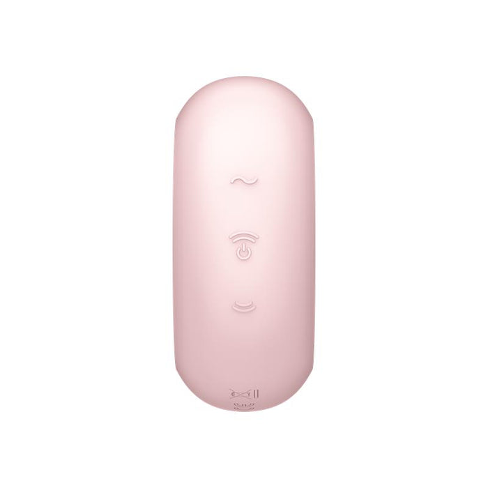 Satisfyer Pro To Go 3 Estimulador Y Vibrador Doble - Rosa