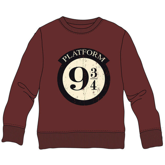 Sudadera Platform 9 3/4 Harry Potter Infantil Talla 12