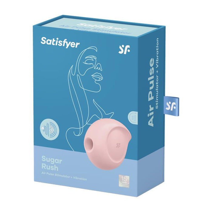 Satisfyer - Sugar Rush Estimulador Y Vibrador Rosa