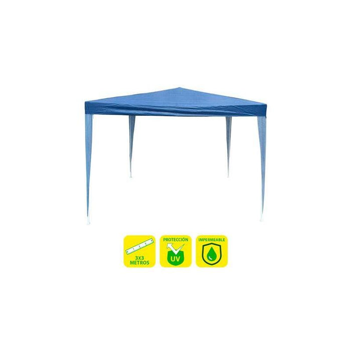 Sungarden Carpa Acero Rafia 3x3m - Azul