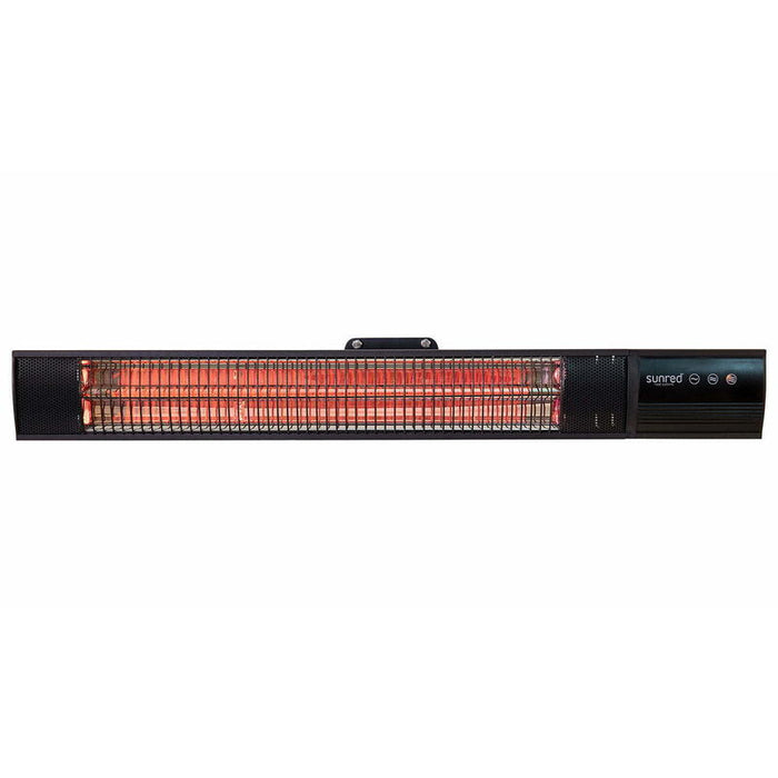 Sunred Calefactor Rd-Dark-25, Infrarrojo De Pared Oscura, 2500 W, Negro