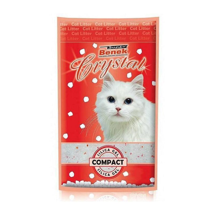 Super Benek Crystal Compact  - Arena Para Gatos - 7,6 L