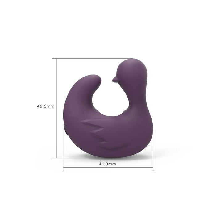 Swamson Dedal Patito Estimulador Usb Silicona Violet