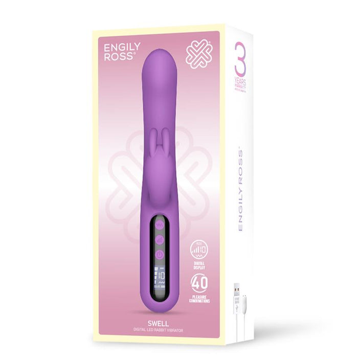 Swell Vibrador Con Pantalla Digital Y Gran Potencia