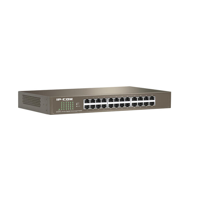 Switch 24 Puertos No Gestionable Gigabit L2 Enracable 13" Ip-Com