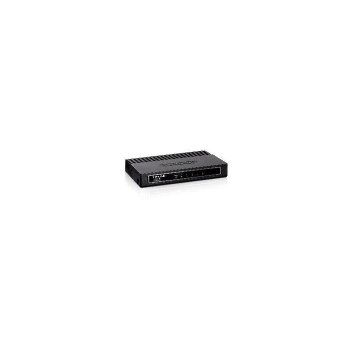 Switch 5 Puertos 10 100 1000 Tp Link Negro