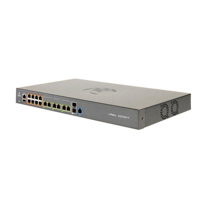 Switch Cambium Networks Cnmatrix Ex2016m-P 8*1g 6*2.5g 2*Sfp+ 240w