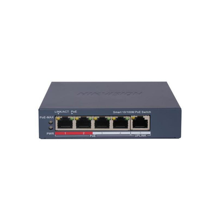 Switch Inteligente Administrado 4 Puertos Poe + 1 Rj45