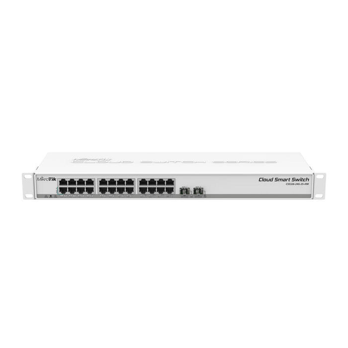 Switch Mikrotik Css326-24g-2s+Rm 26 Puertos Rj45 10 100 1000 Sfp Poe