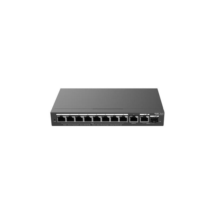 Switch Ruijie Reyee Rg-Es210gs-P Gigalan 10p Sfp 1p Poe+ 120w