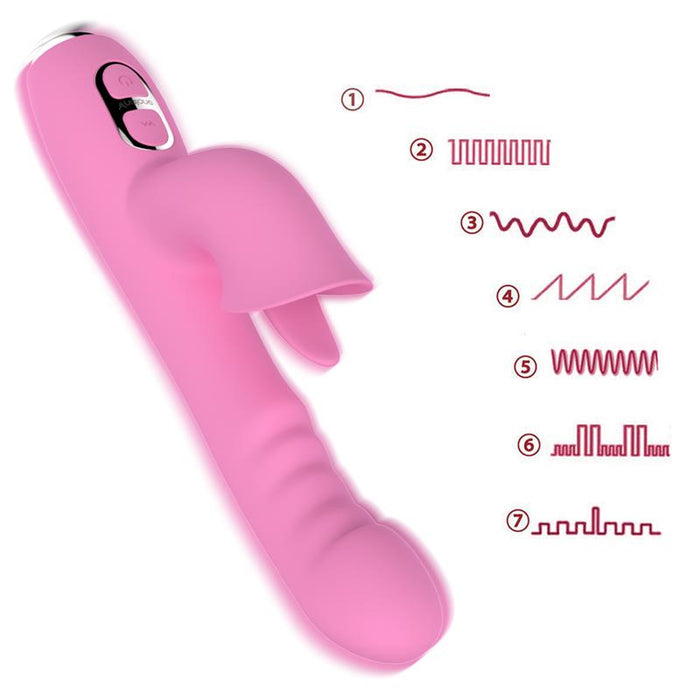 T-May Vibrador Con Empuje Y Movimiento Swing