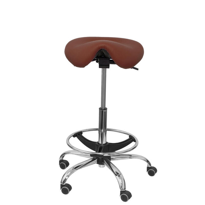 Taburete Alatoz Similpiel Chocolate