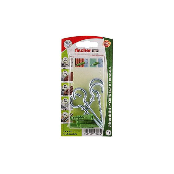 Taco Universal Fischer  Ux Verde 6x35 R Rh K