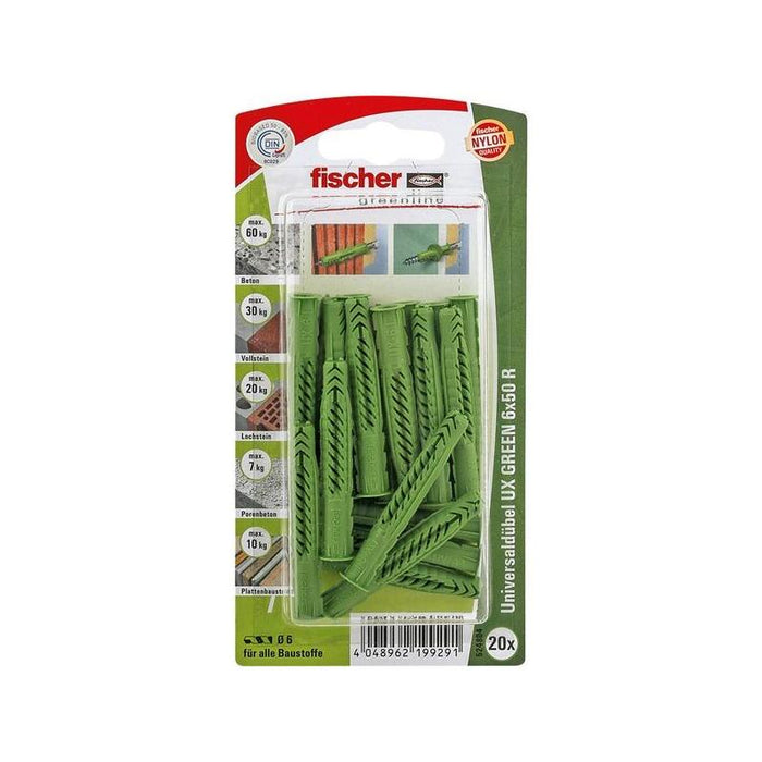 Taco Universal Fischer  Ux Verde 6x50 Rk