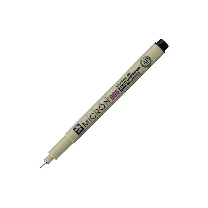 Talens Sakura Rotulador Pigma Micron 005 0.20mm Negro