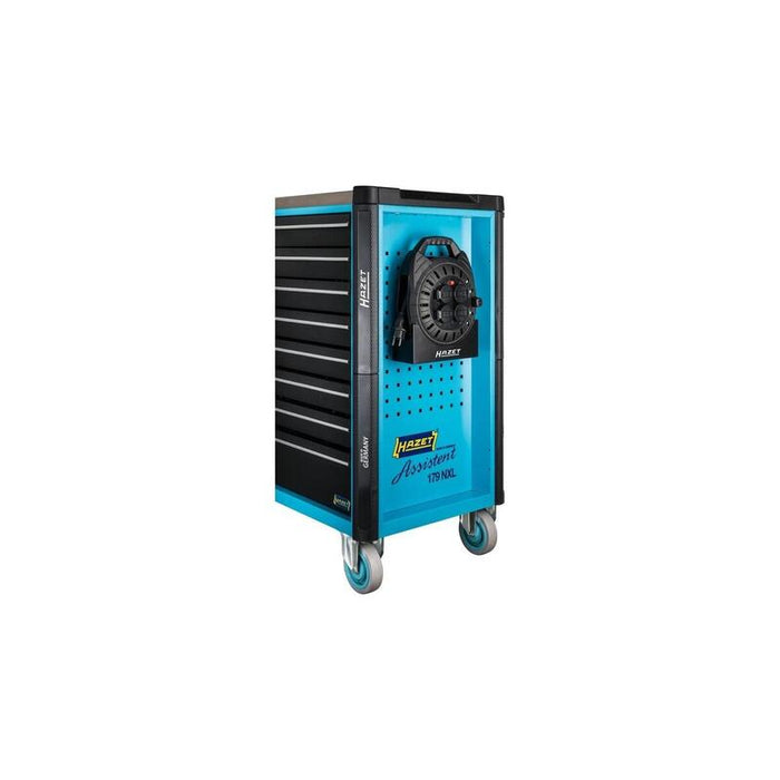 Tambor De Cable Hazet 161n-3d, 4 Pliegues Negro, 10 Metros 161n-3d