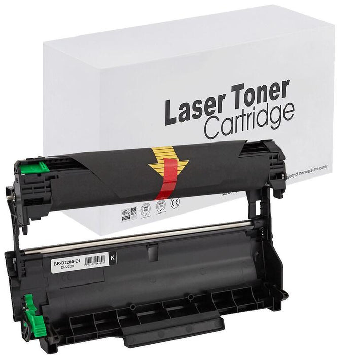 Tambor Para Brother Dr2200 Negro 12000 Páginas Neutral Box