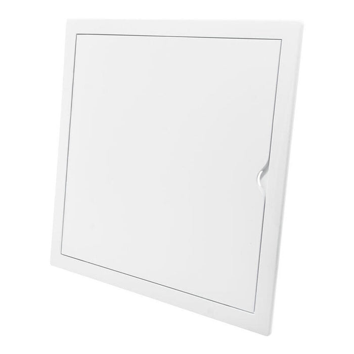 Tapa De Registro Cuadrada Empotrable Abs 30x30cm Blanca