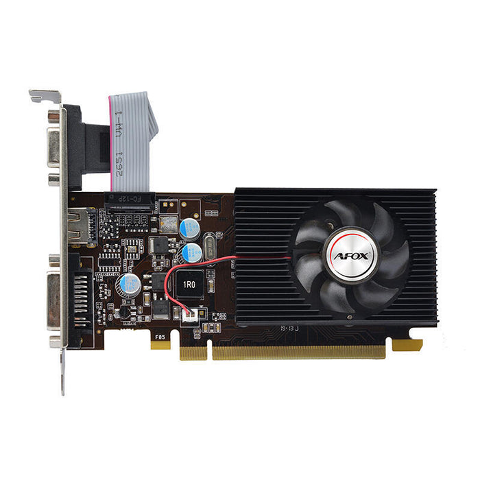 Tarjeta Gráfica Afox Geforce Gt210 1gb Low Profile Gddr2 Hdmi Dvid Con Ventilador