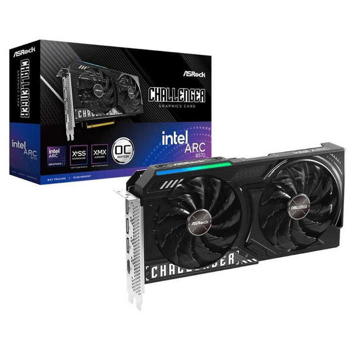 Tarjeta Gráfica B570 Challenger 10g Oc Gddr6 De 160 Bits 3dp/Hdmi  B570 Cl 1