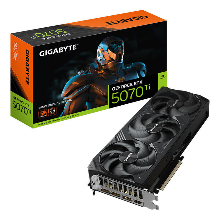 Tarjeta Gráfica Gigabyte Vga Nvidia Rtx 5070 Ti Wf Oc 16gb  Ddr7