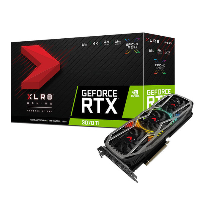 Tarjeta Gráfica Pny Rtx 3070 Ti 8gb Xlr8 Gaming Revel Epic-X Rgb