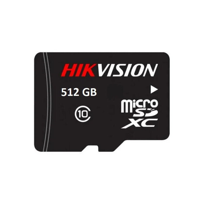 Tarjeta Micro Sd Hikvision 512gb Serie L2 Especial Cctv