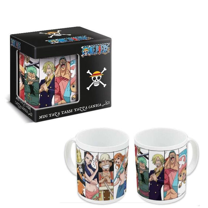 Taza Cerámica 325ml Crew Battle One Piece