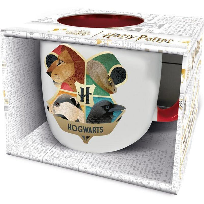 Taza Cerámica Elite 380ml Harry Potter Golden Magic En Caja Regalo