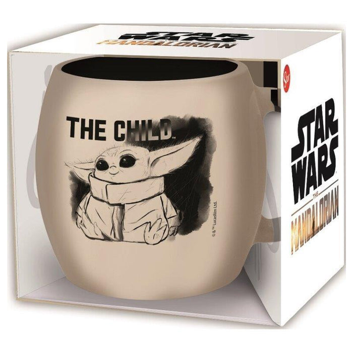 Taza Cerámica Globe 380ml. Child Mandalorian