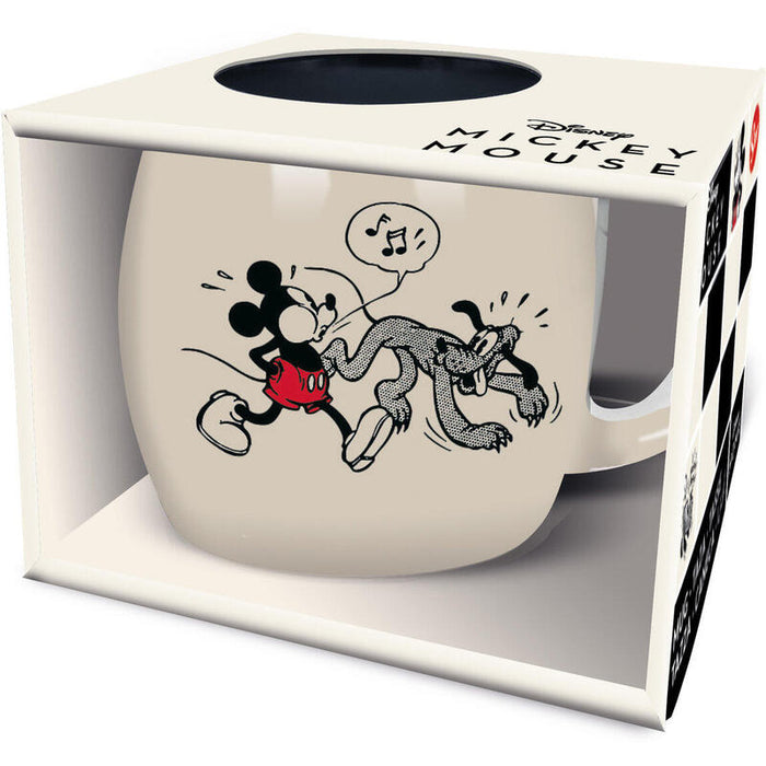 Taza Ceramica Globe 380ml Mickey Vintage (Caja Regalo)
