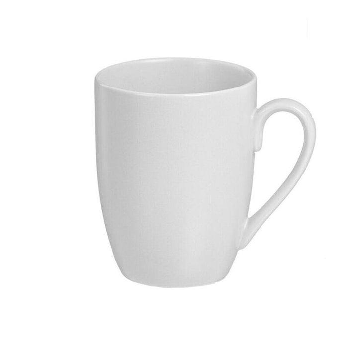 Taza Porcelana Mate 350 Ml Blanco Kozina